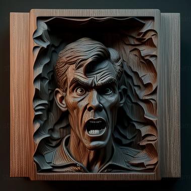 3D model Norman Bates Psycho Anthony Perkins (STL)